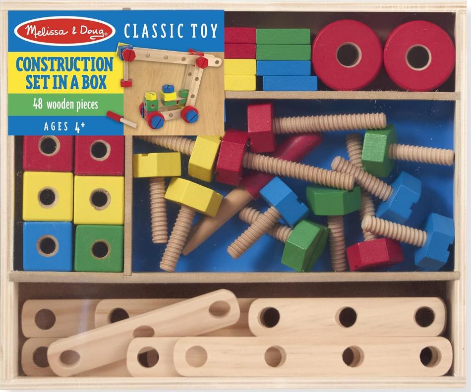 Melissa & Doug Wooden Building Sets
